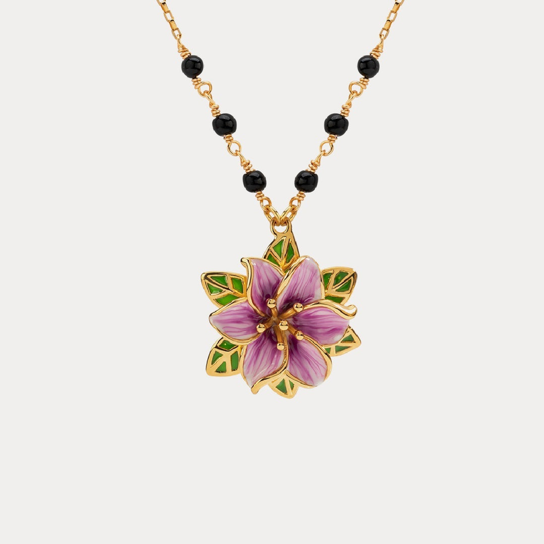 Selenichast bellflower necklace