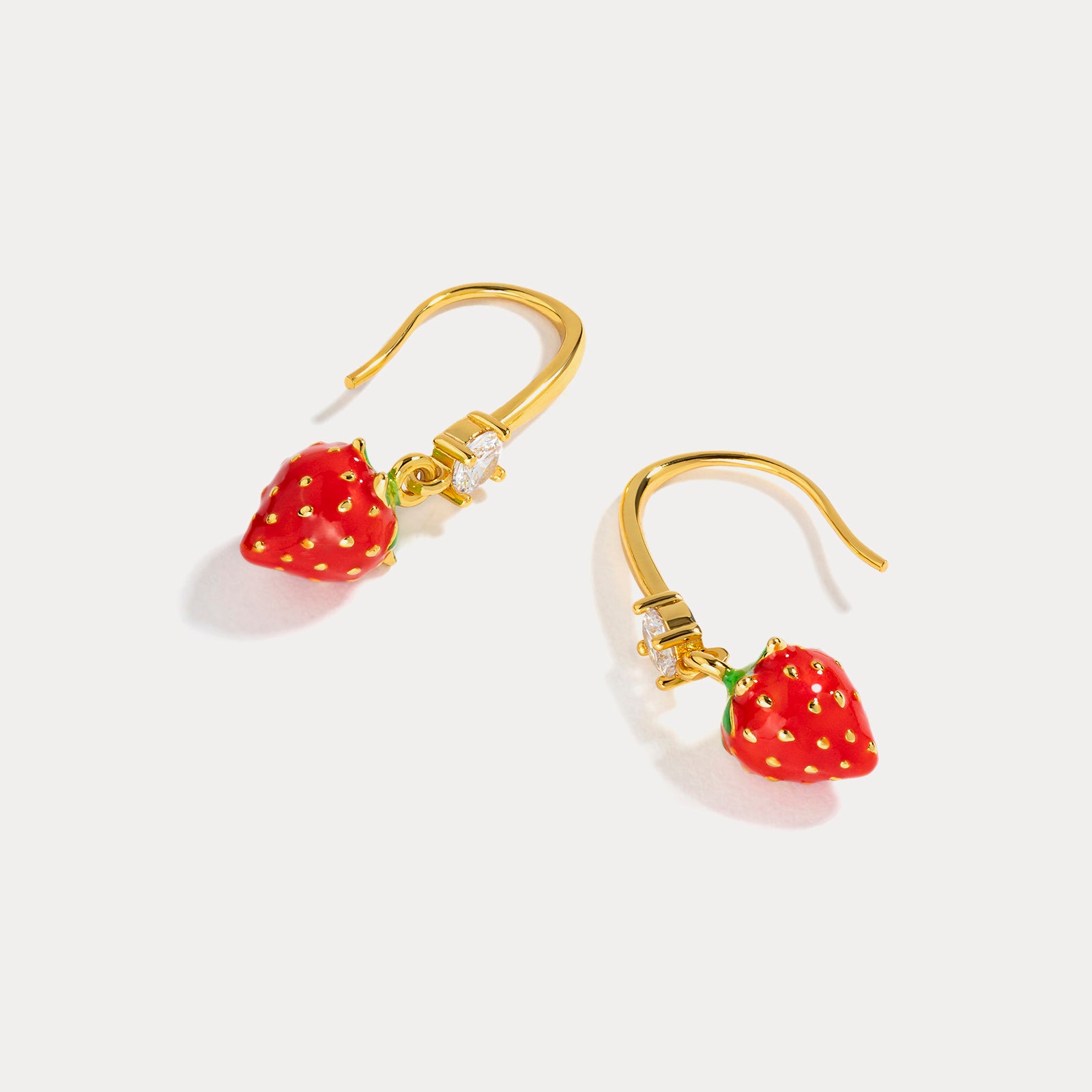 Strawberry Fruit Earrings