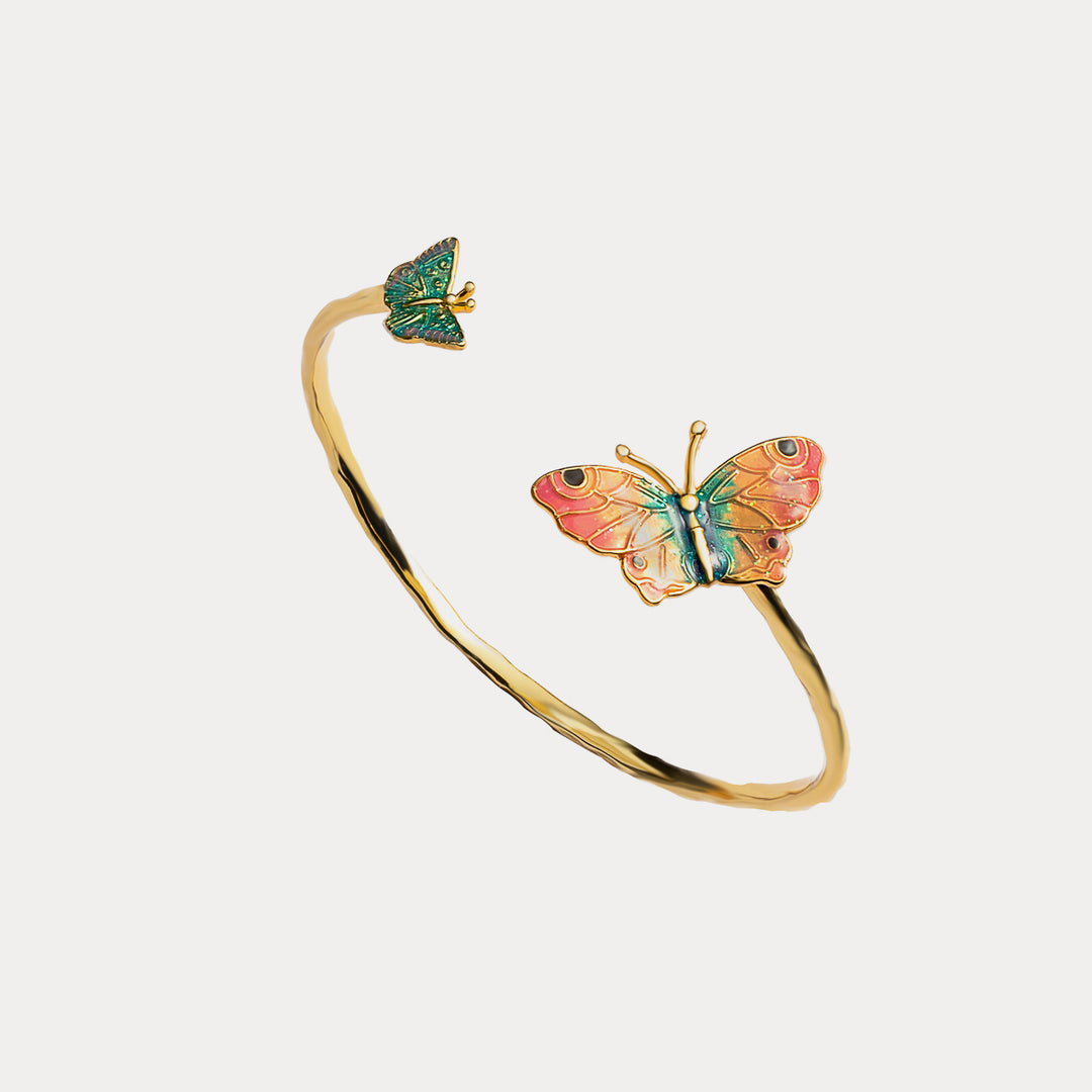 Selenichast butterfly bracelet