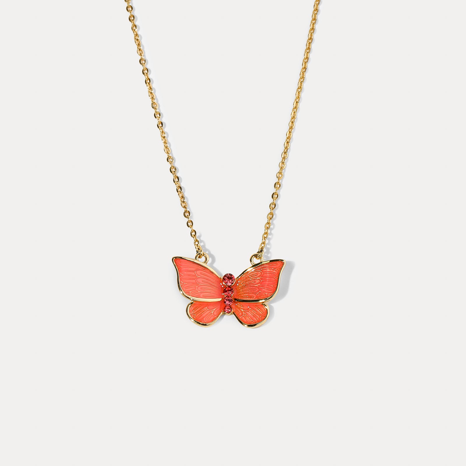 Selenichast butterfly necklace 2