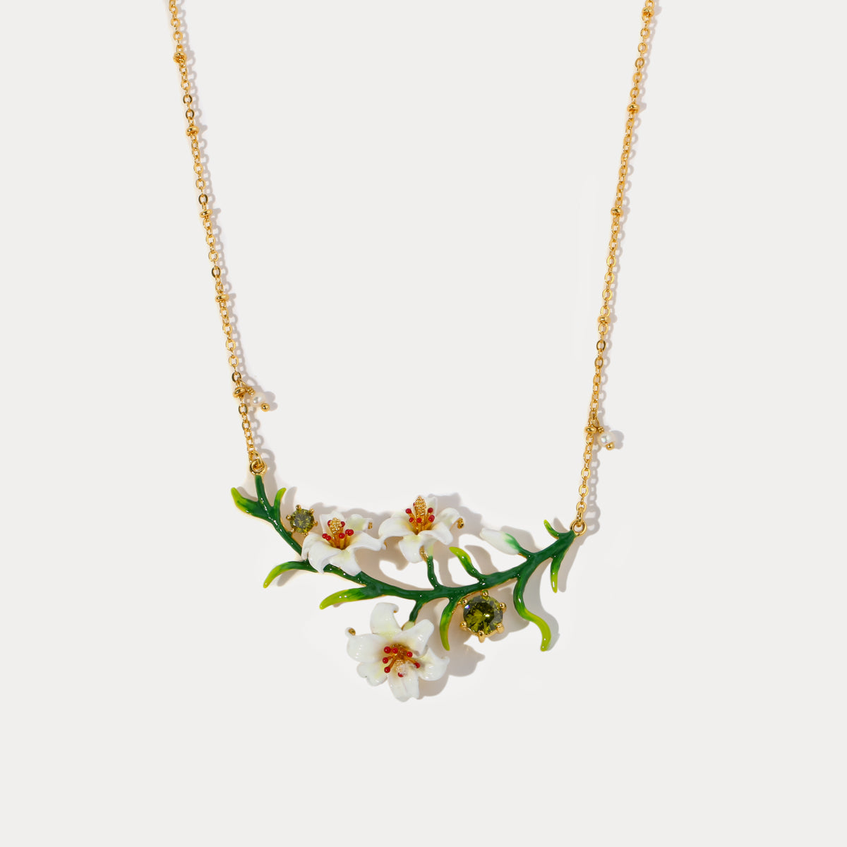 Lily Station Necklace
