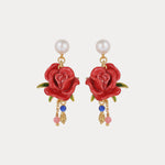 Selenichast rose earrings