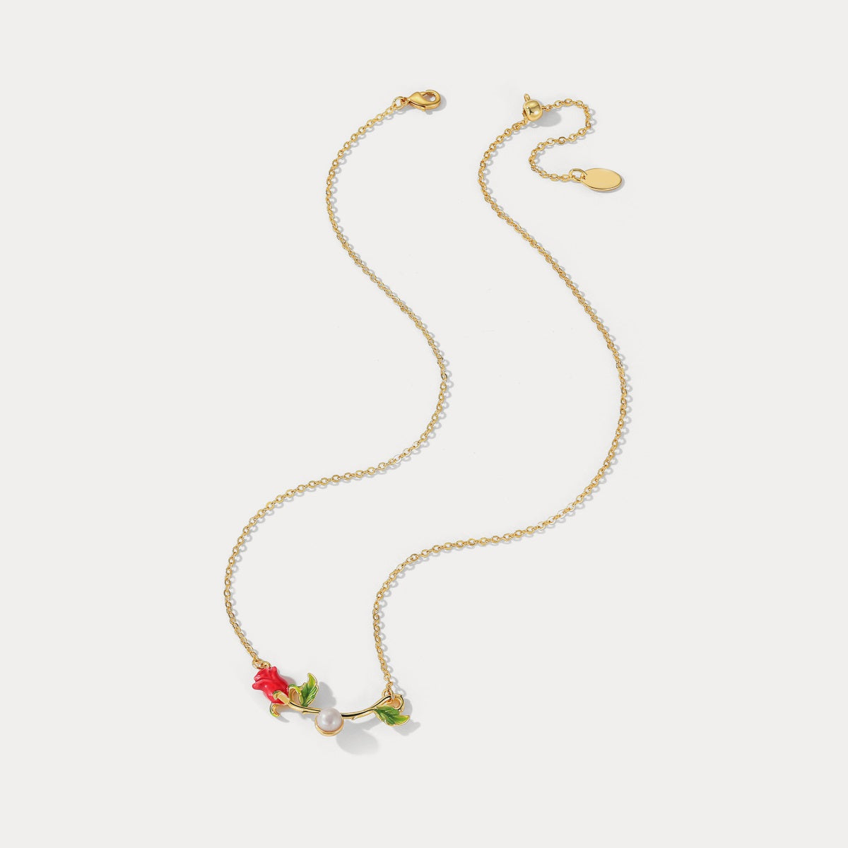 rose chain necklace