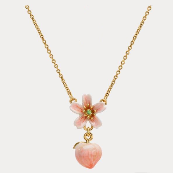 Selenichast peach necklace