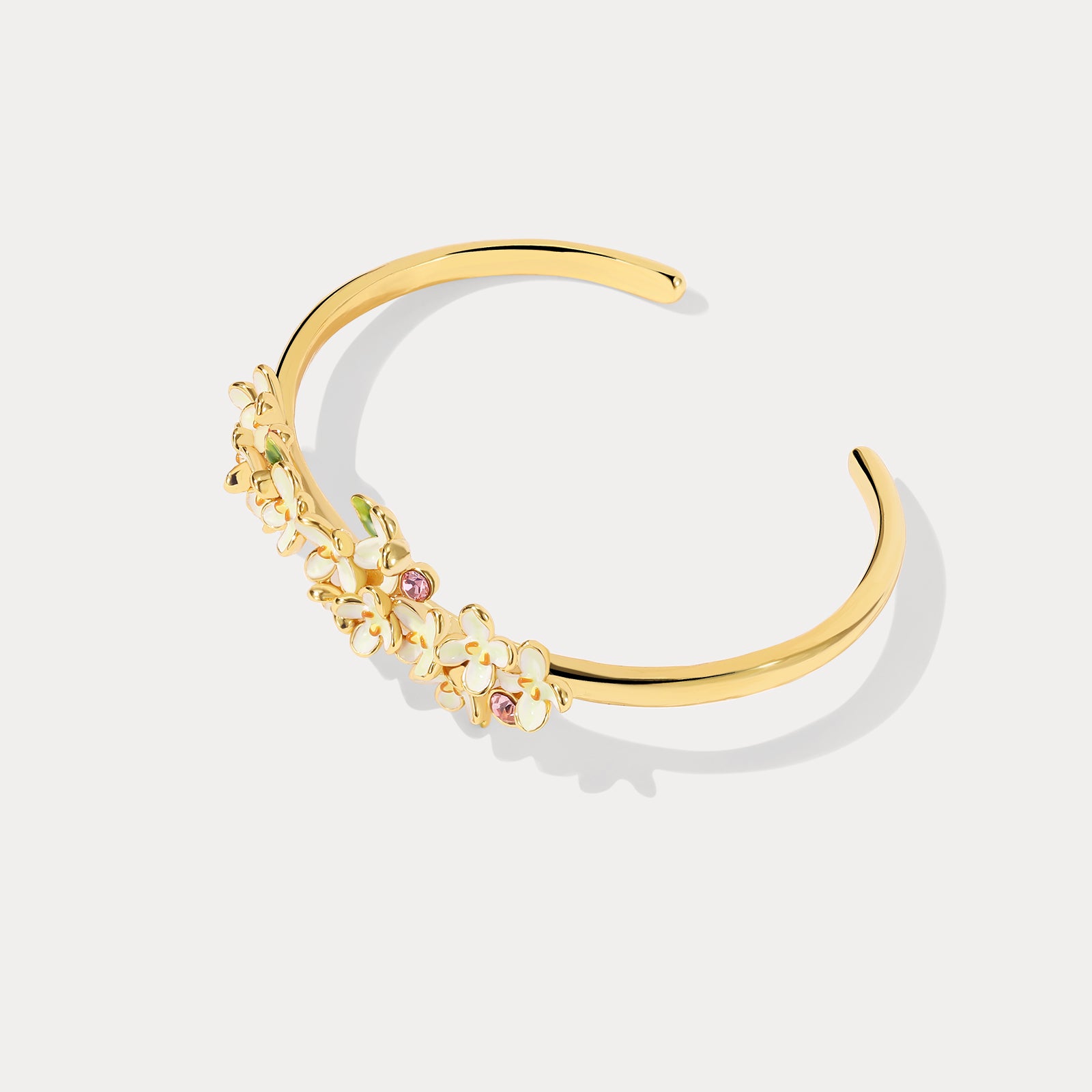 Osmanthus Fragrans Gold Bracelet