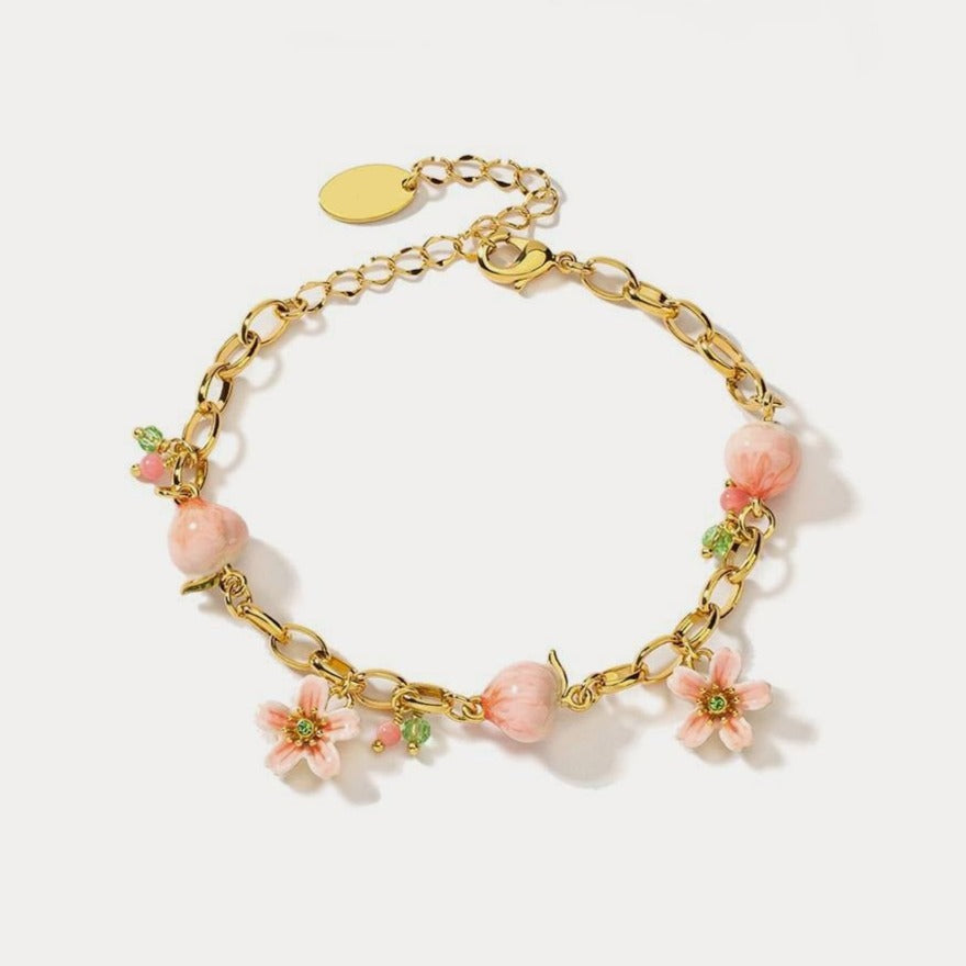 Selenichast peach blossom bracelet