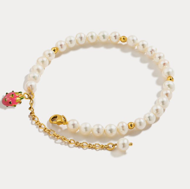 Pitaya Fruit Pearl Bracelet