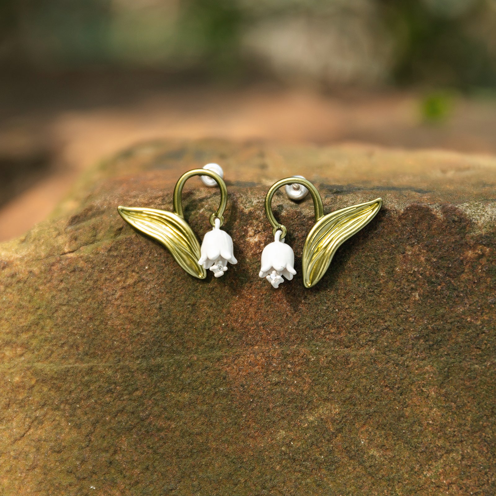 Lily Of The Valley Stud Fashion Earrings