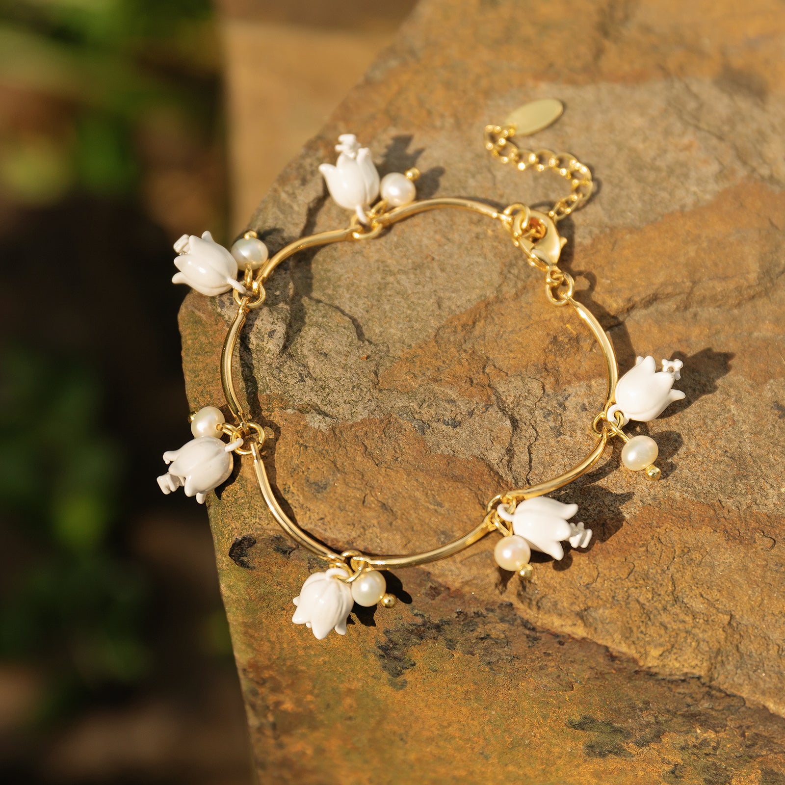 Lily Of The Valley Chain Bracelet
