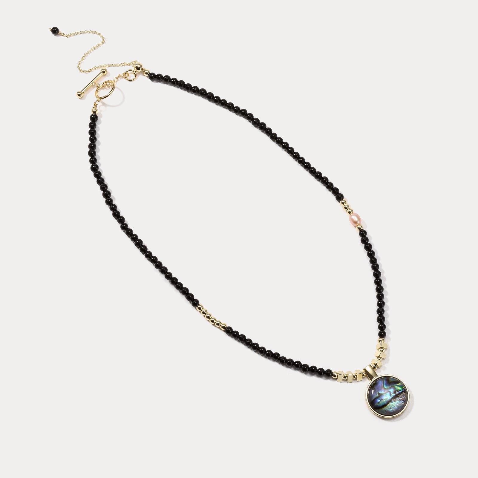 Night Sky Pendant Beads Necklace