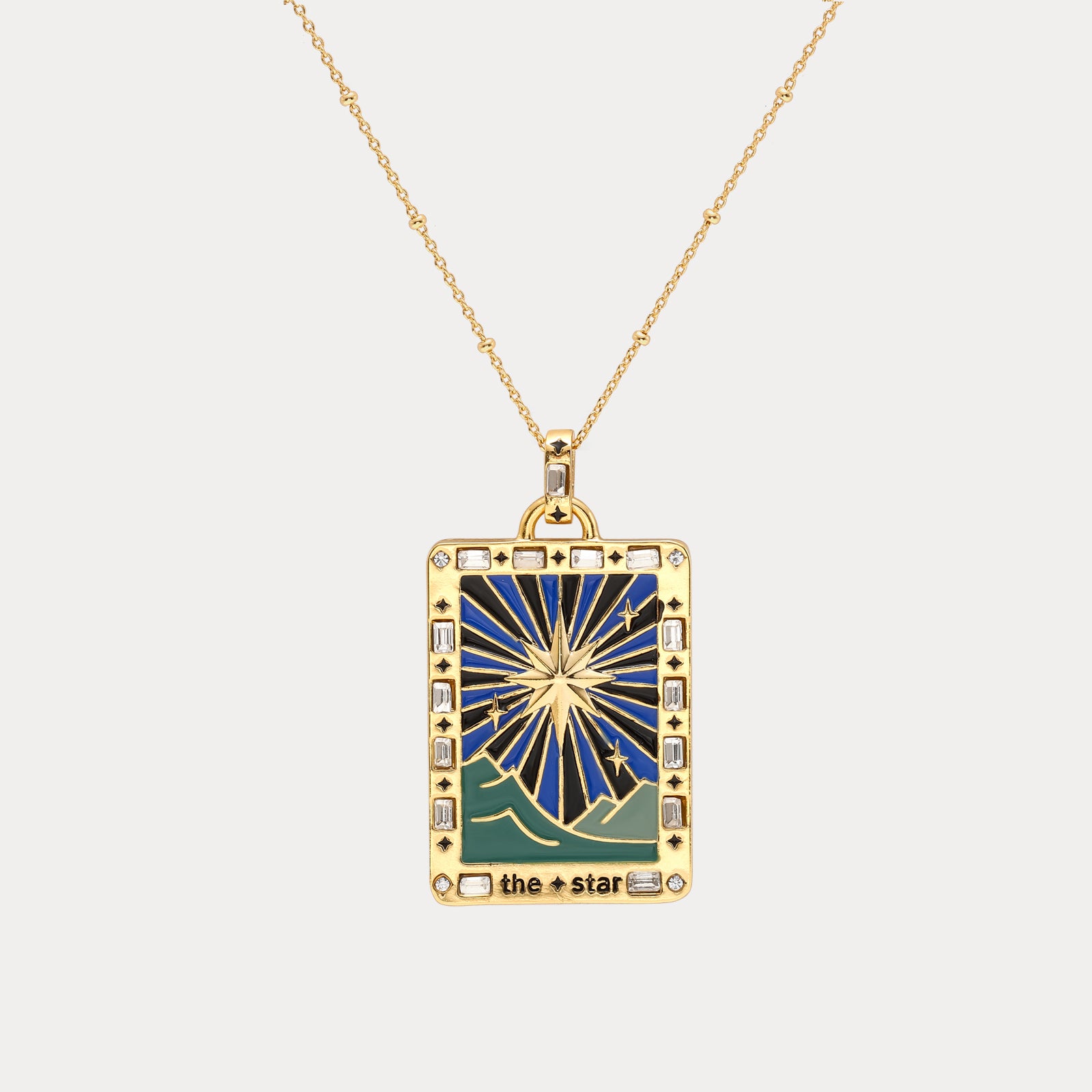 The Star Tarot Talisman Necklace
