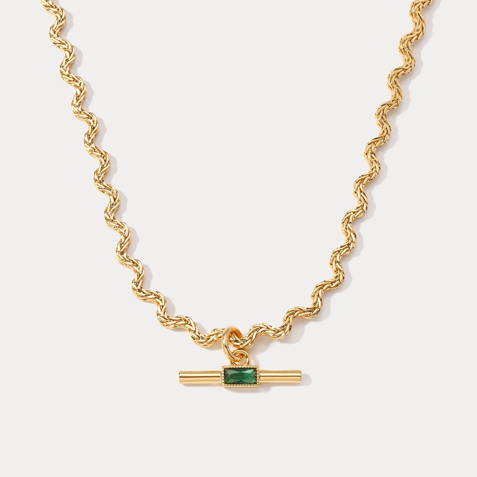 Selenichast Vintage Chain Necklace