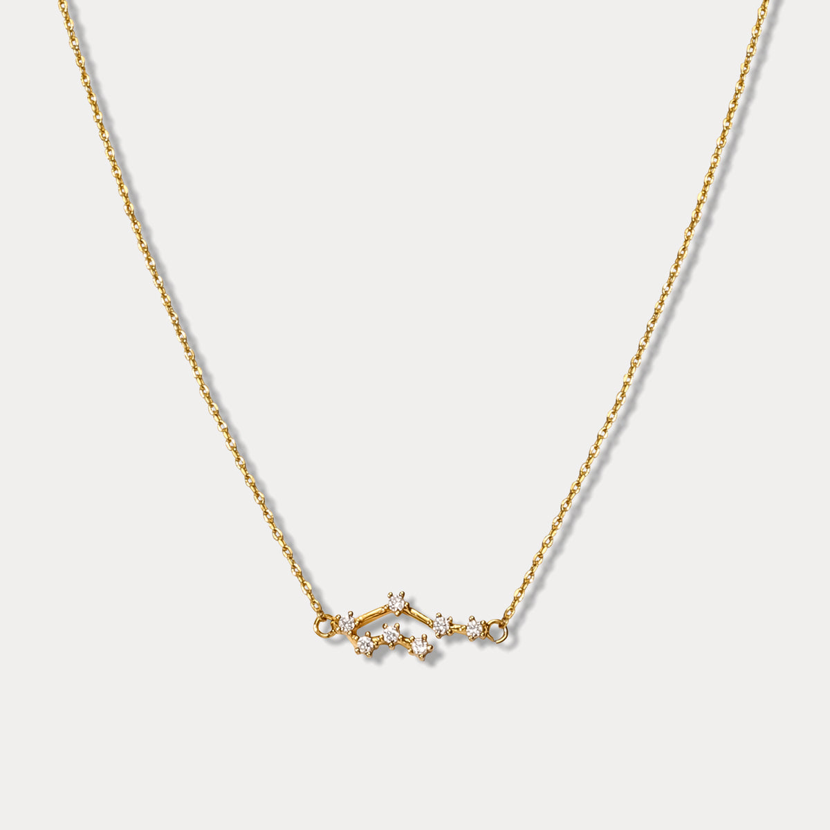 Cancer Constellation Diamond Pendant Necklace