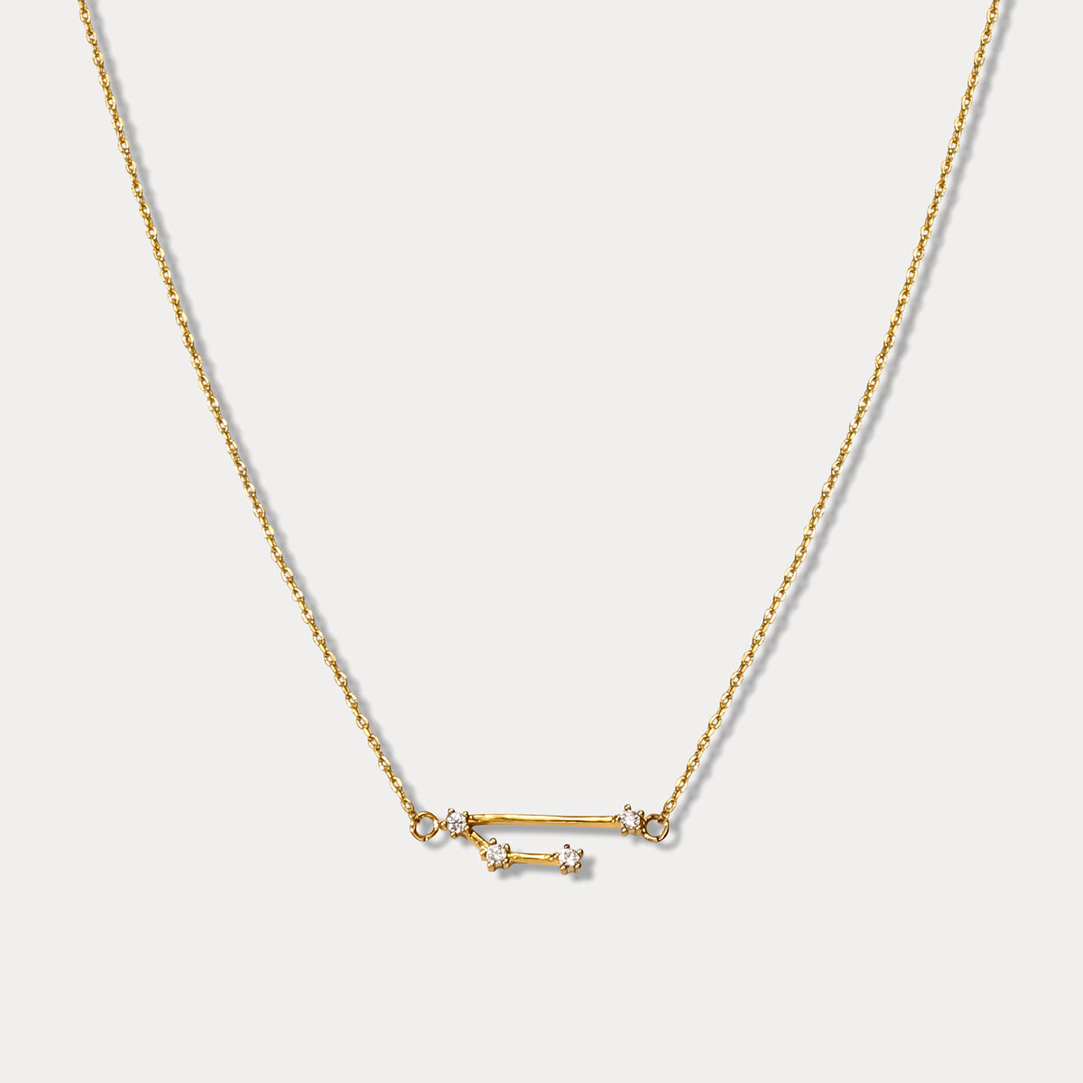 Taurus Constellation Diamond Pendant Necklace