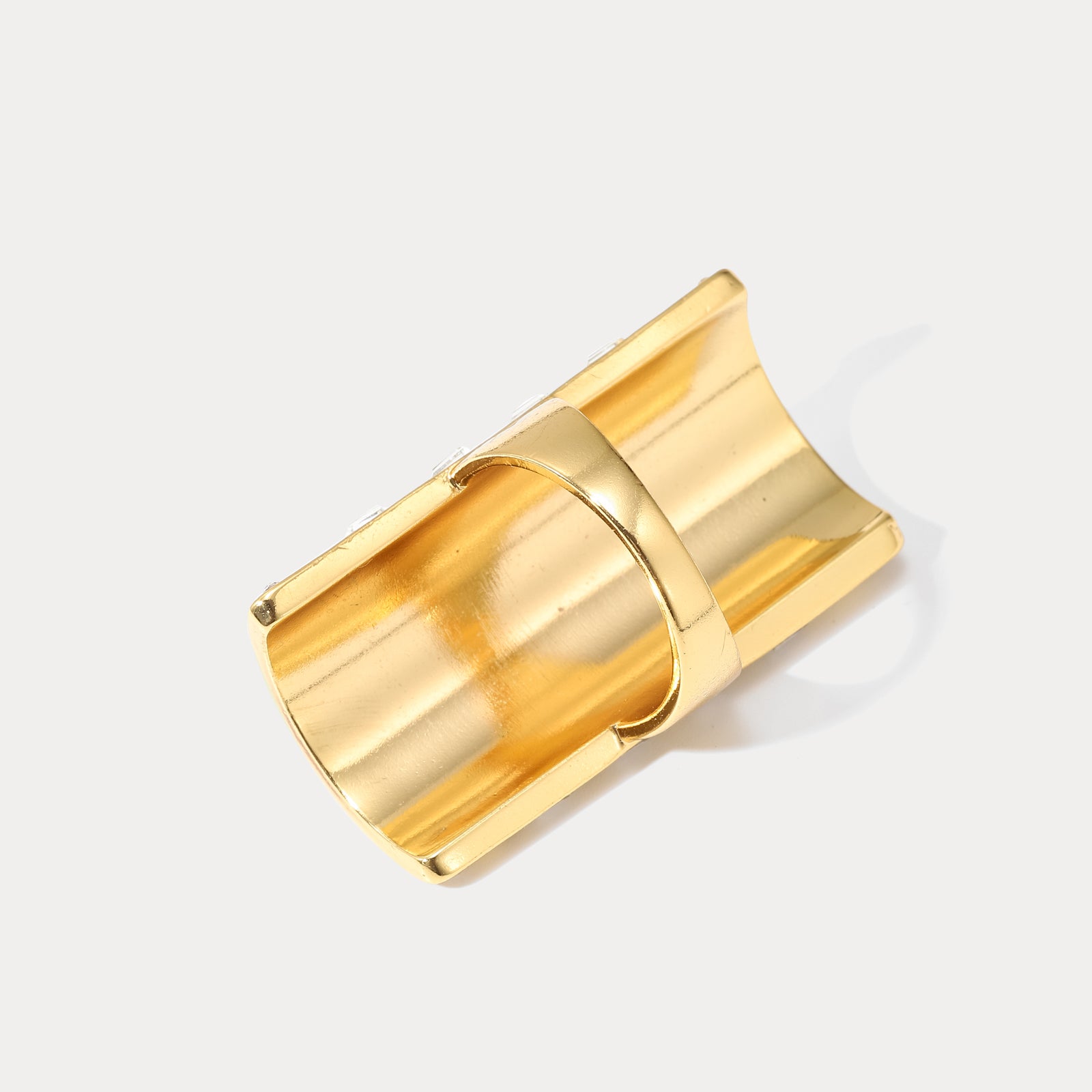 Facade Tarot Gold Ring