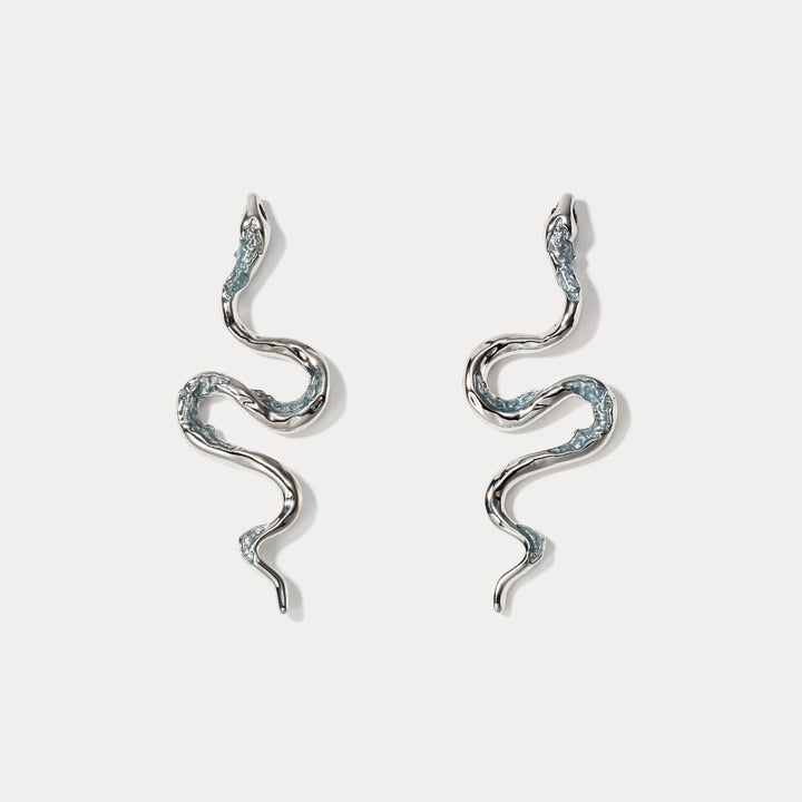 Selenichast Demon Eye Serpent Earrings