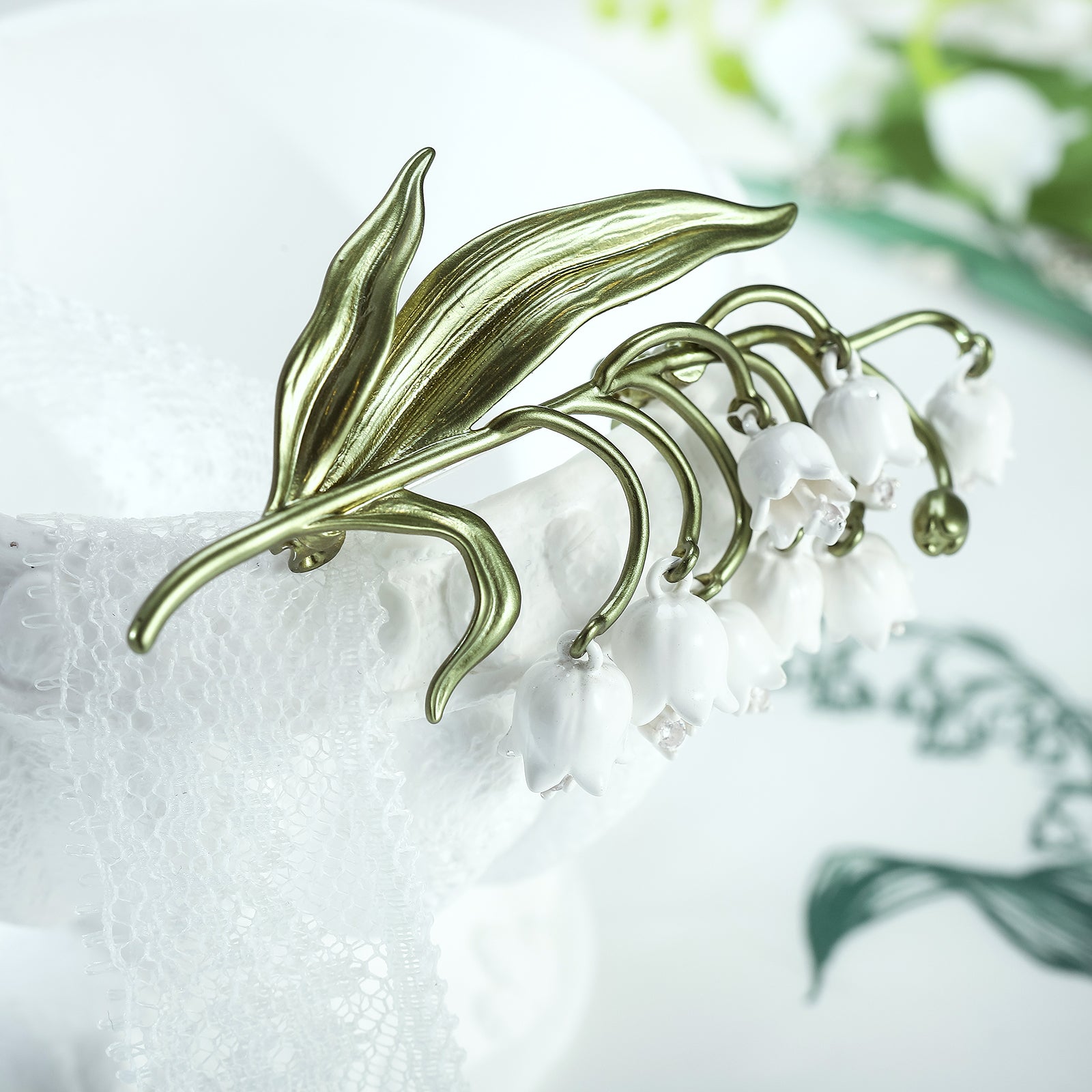 Lily Of The Valley Classy Brooch
