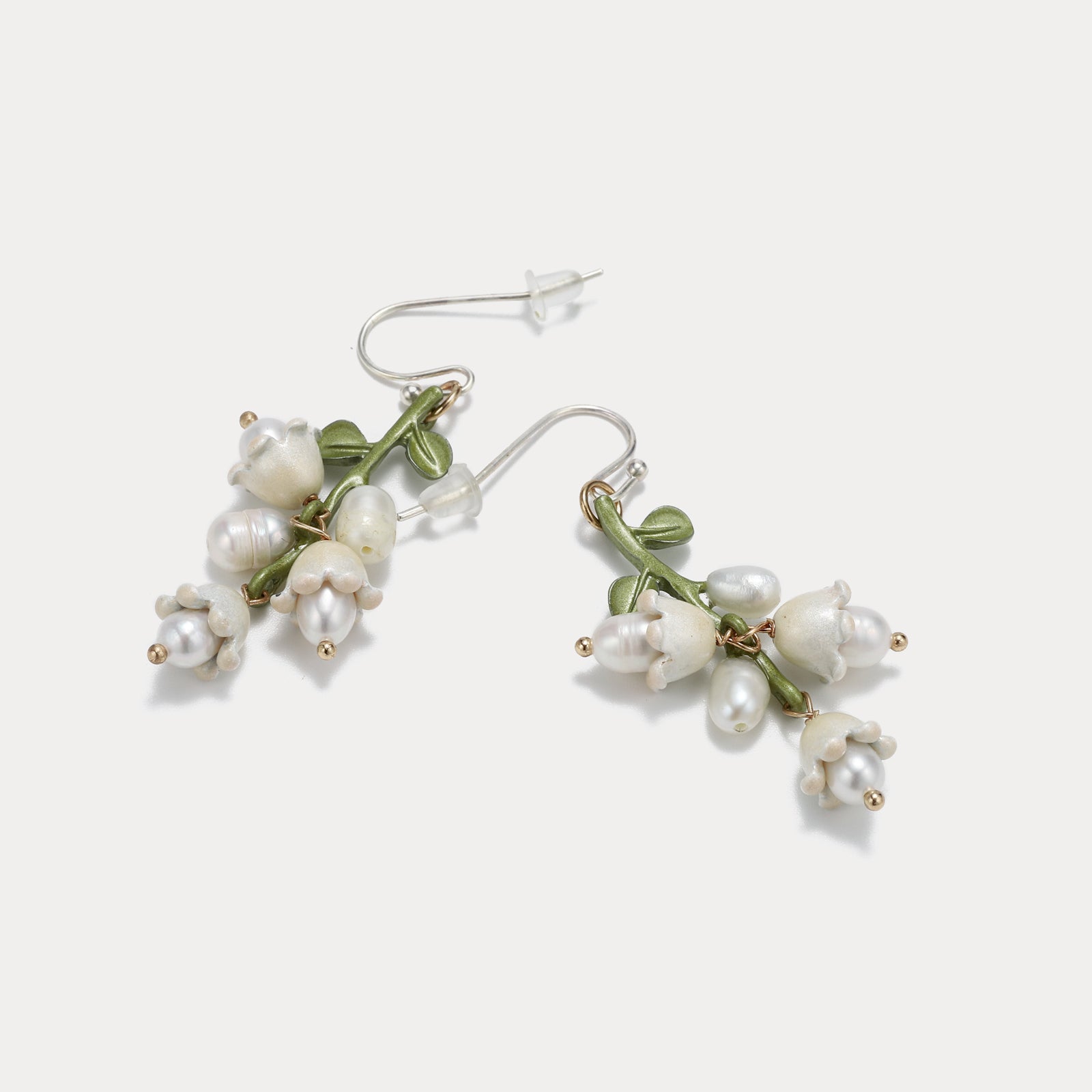 Classic Lily Of The Valley Gold Earrings