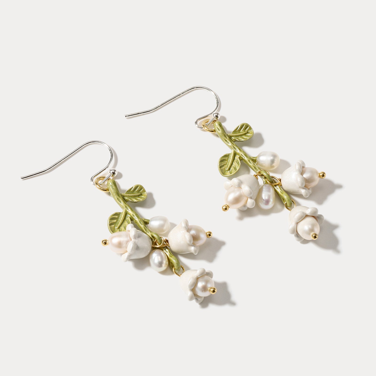Lily Of The Valley Multi-coloured Earrings
