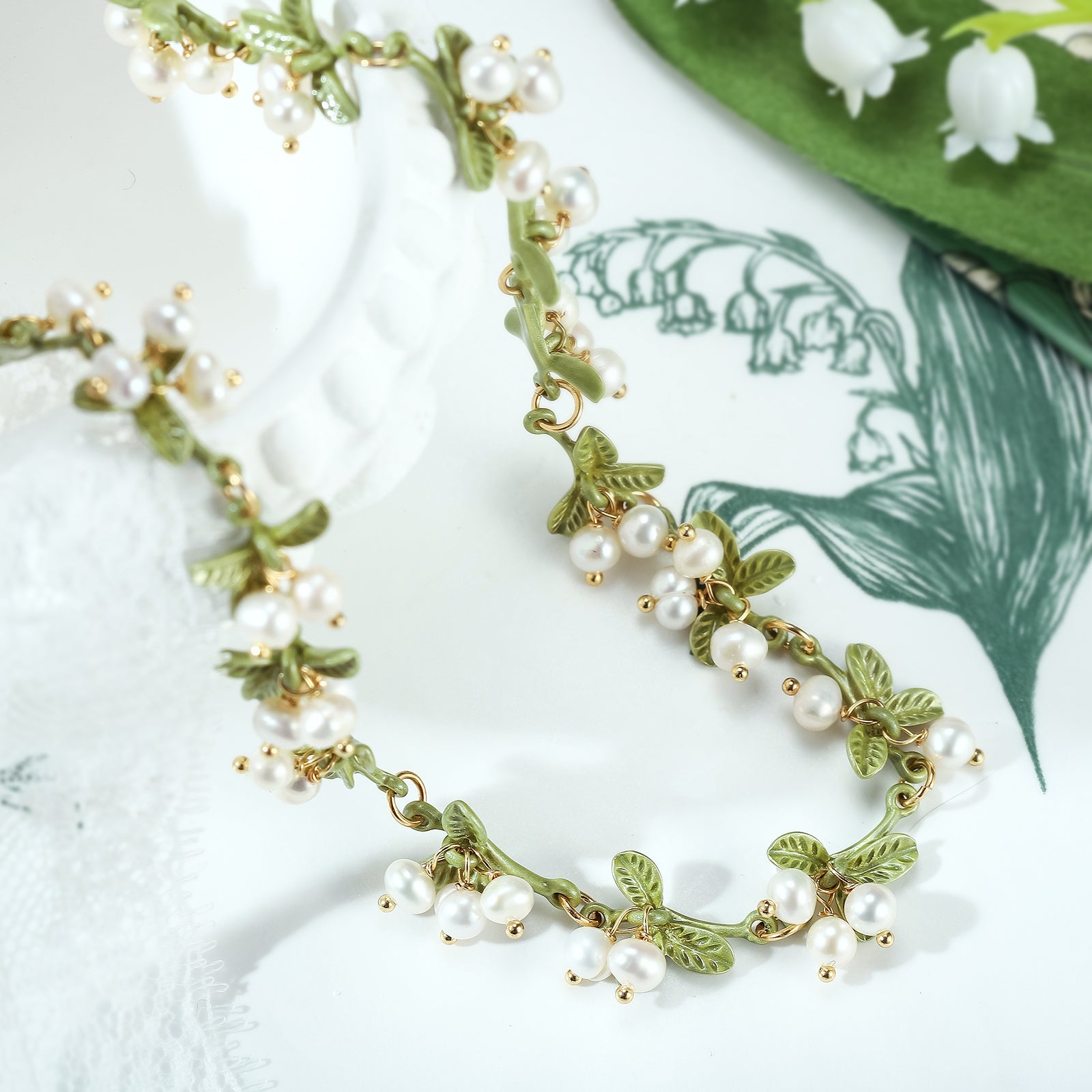 Selenichast Lily Of The Valley Choker