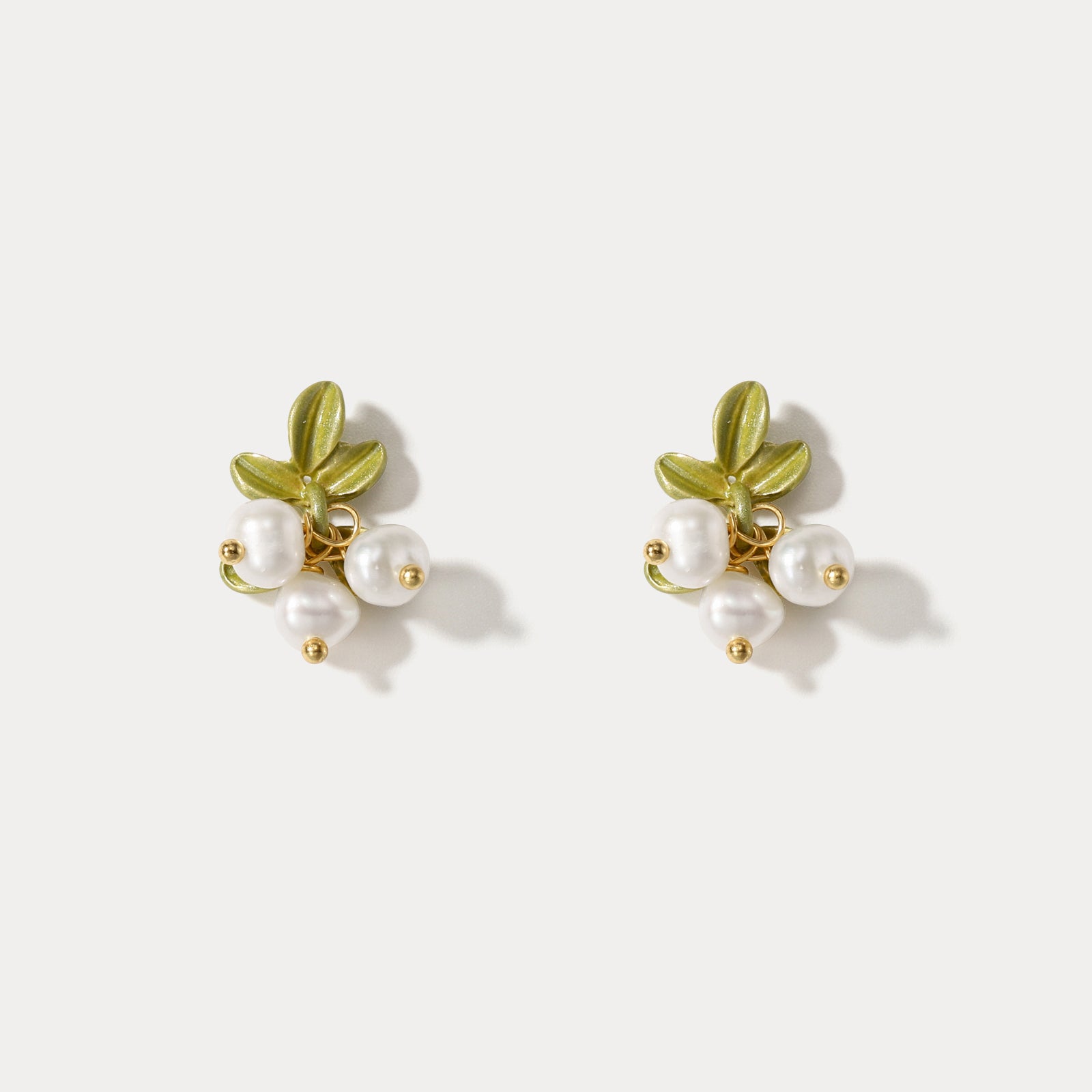 Lily of the Valley Stud Earrings