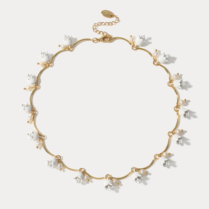 Selenichast Lily Of The Valley Bracelet Necklace