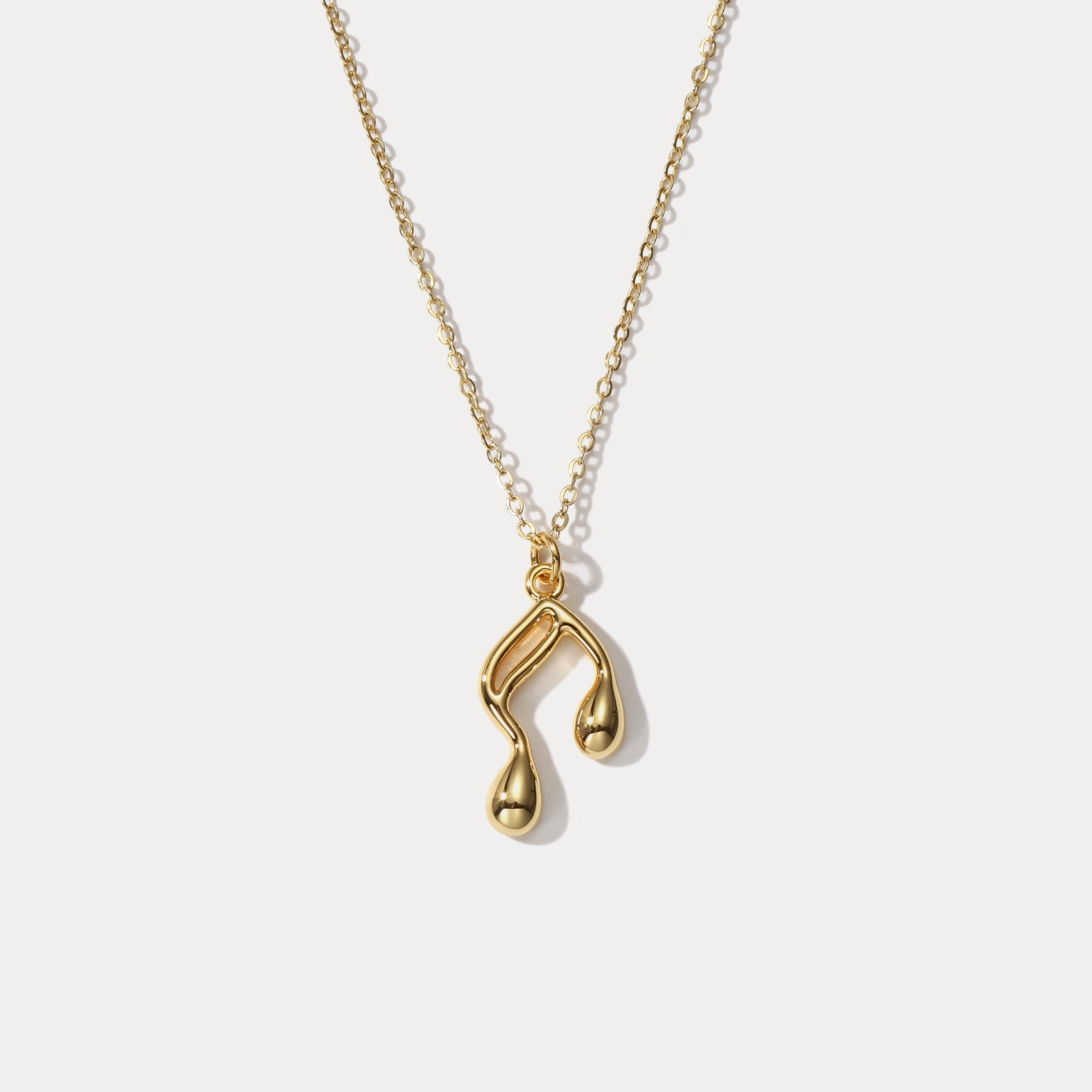 Selenichast Musical Note Necklace