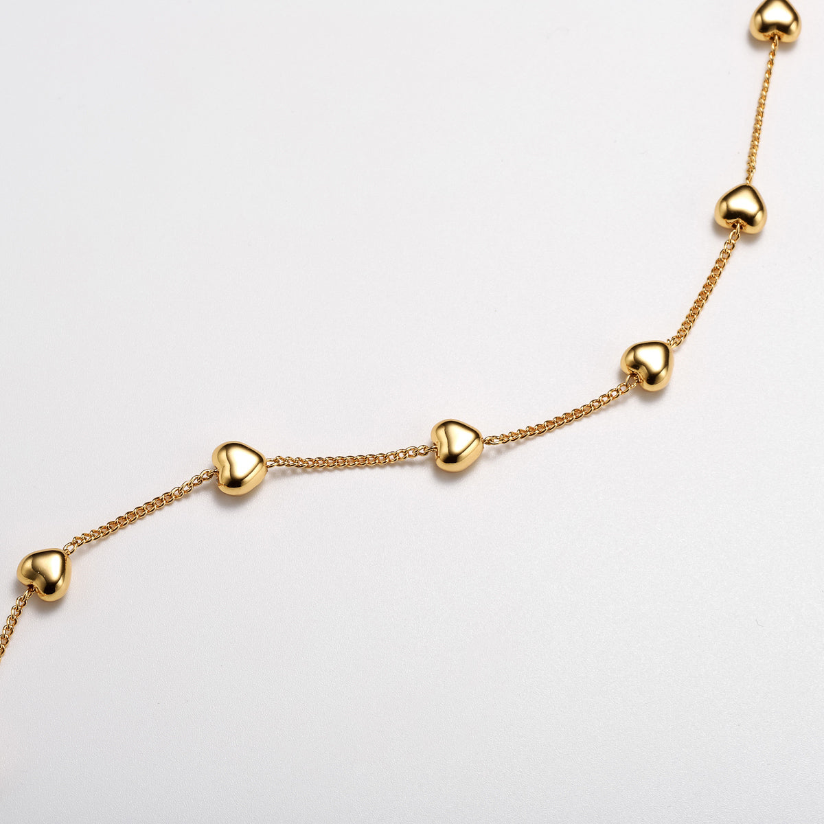 mini love gold necklace