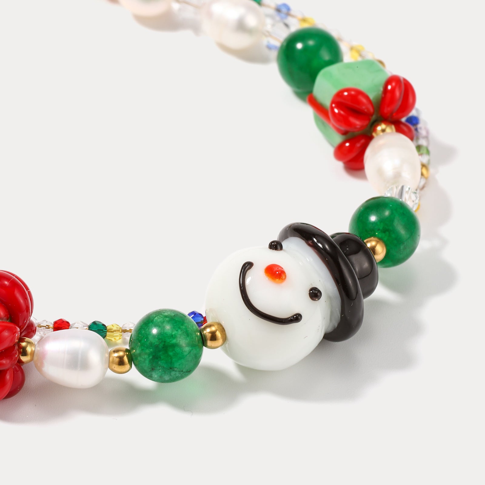 Christmas Snowman Party Bracelet