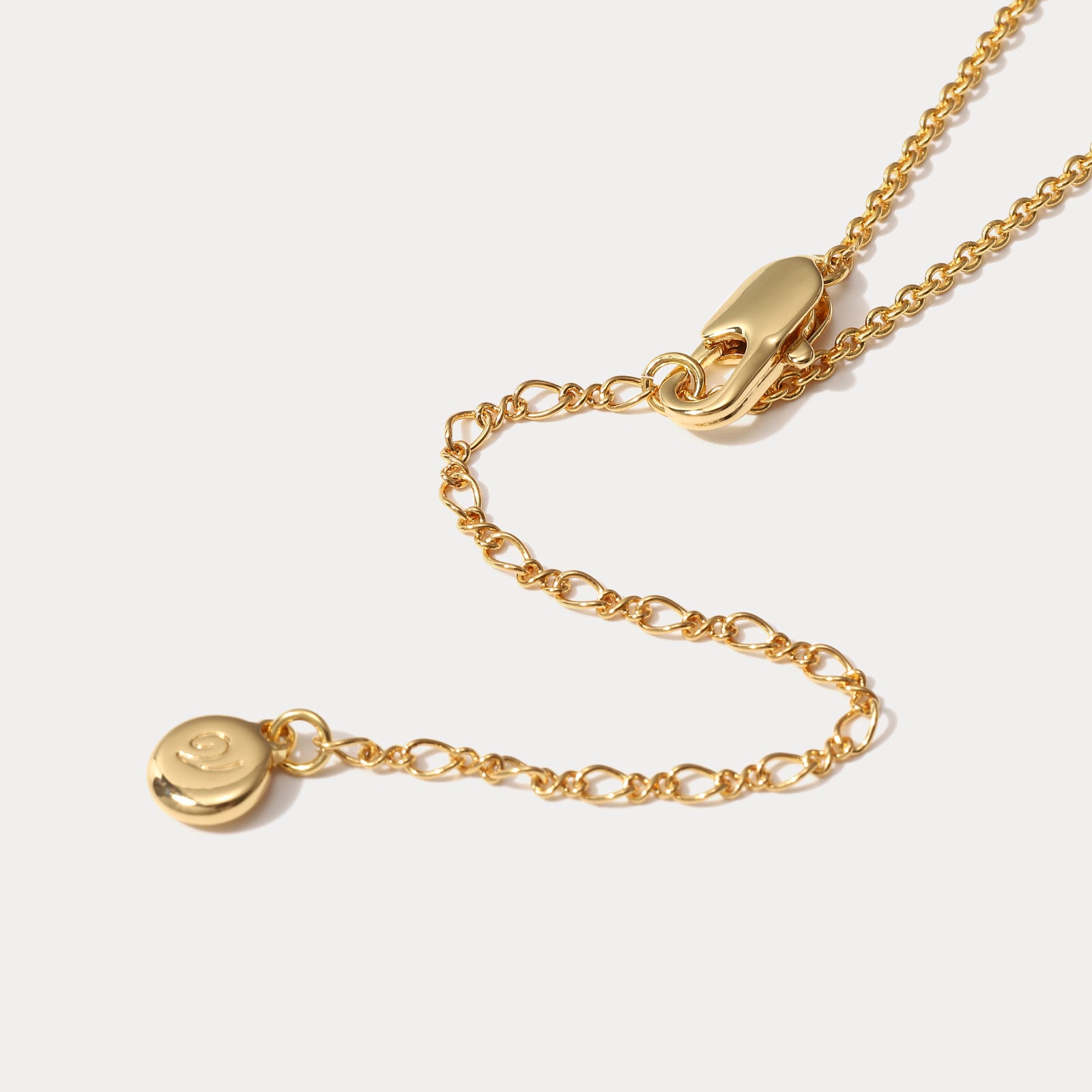 Blue Tit Gold Chain Necklace
