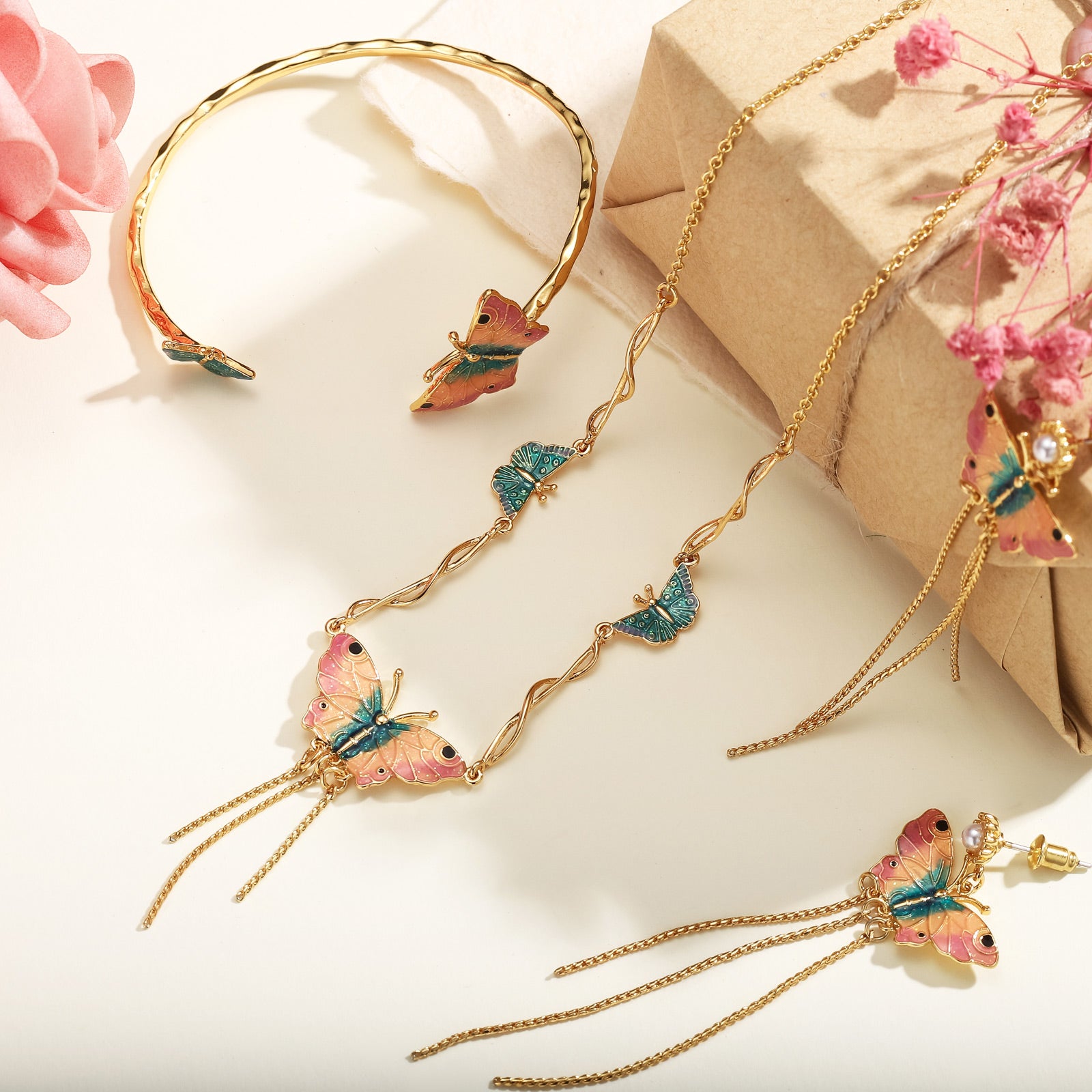 Selenichast Butterfly Gift Set with Gift Wrapping