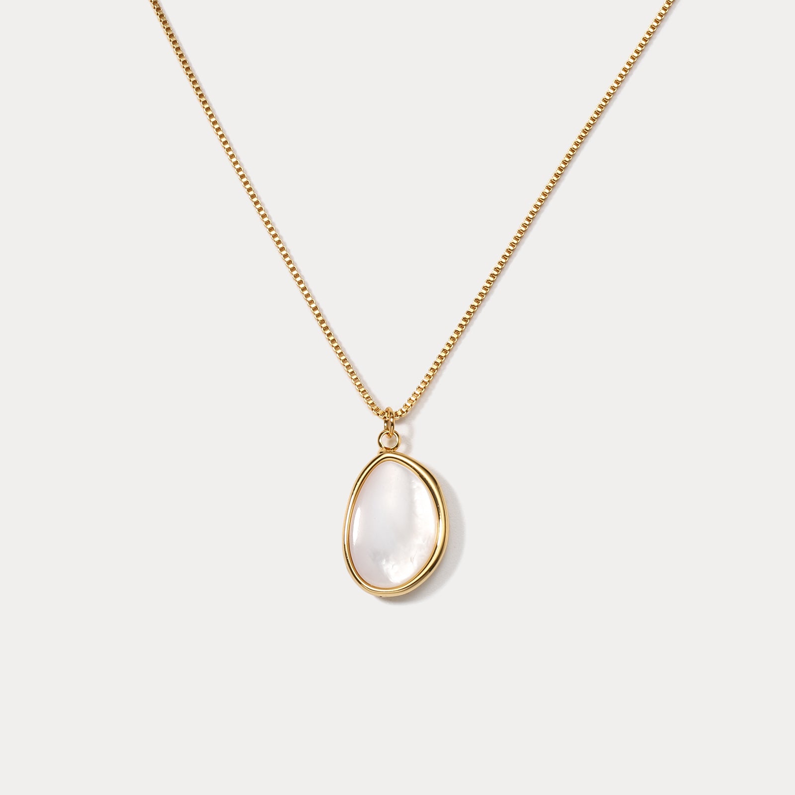 Selenichast Opal Pendant Necklace