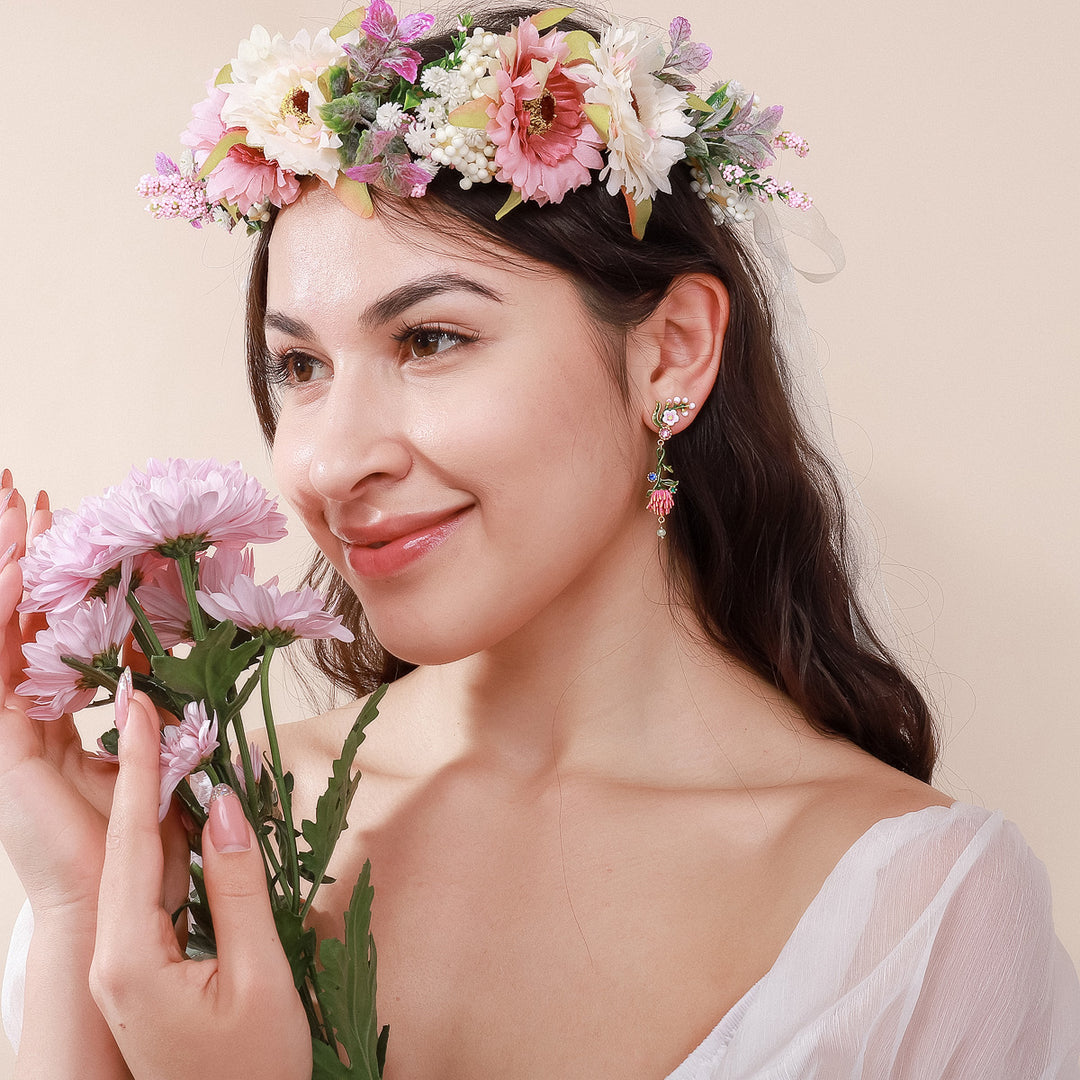 Anemone Drop Earrings