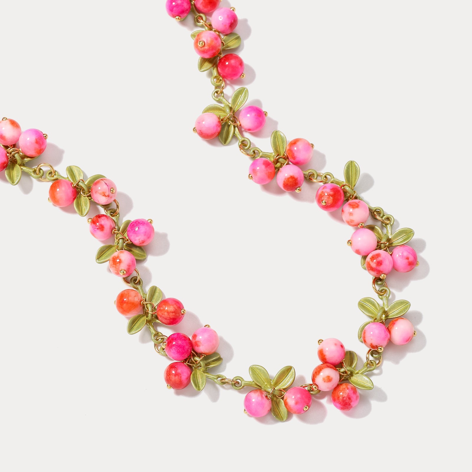 Pinkberry Fruit Necklace