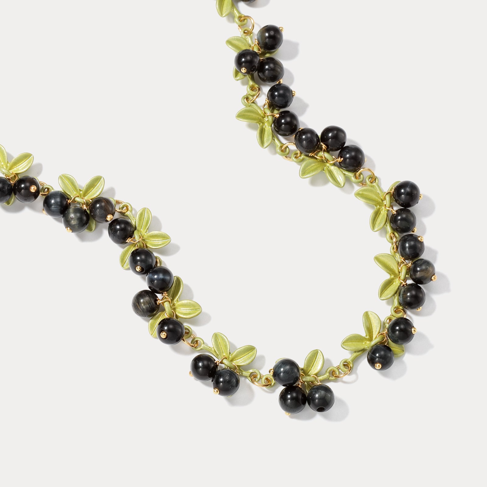 Black Currant Necklace Orchard Jewelry