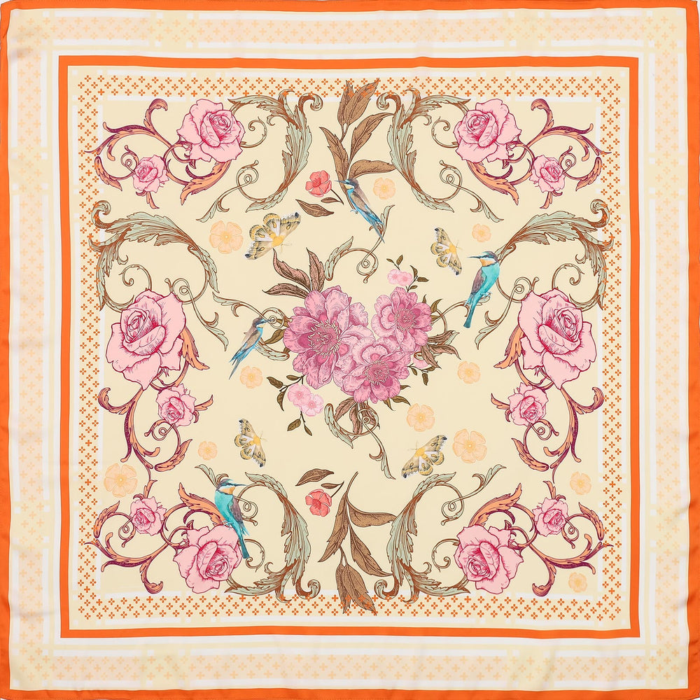 Selenichast Floral Square Scarf