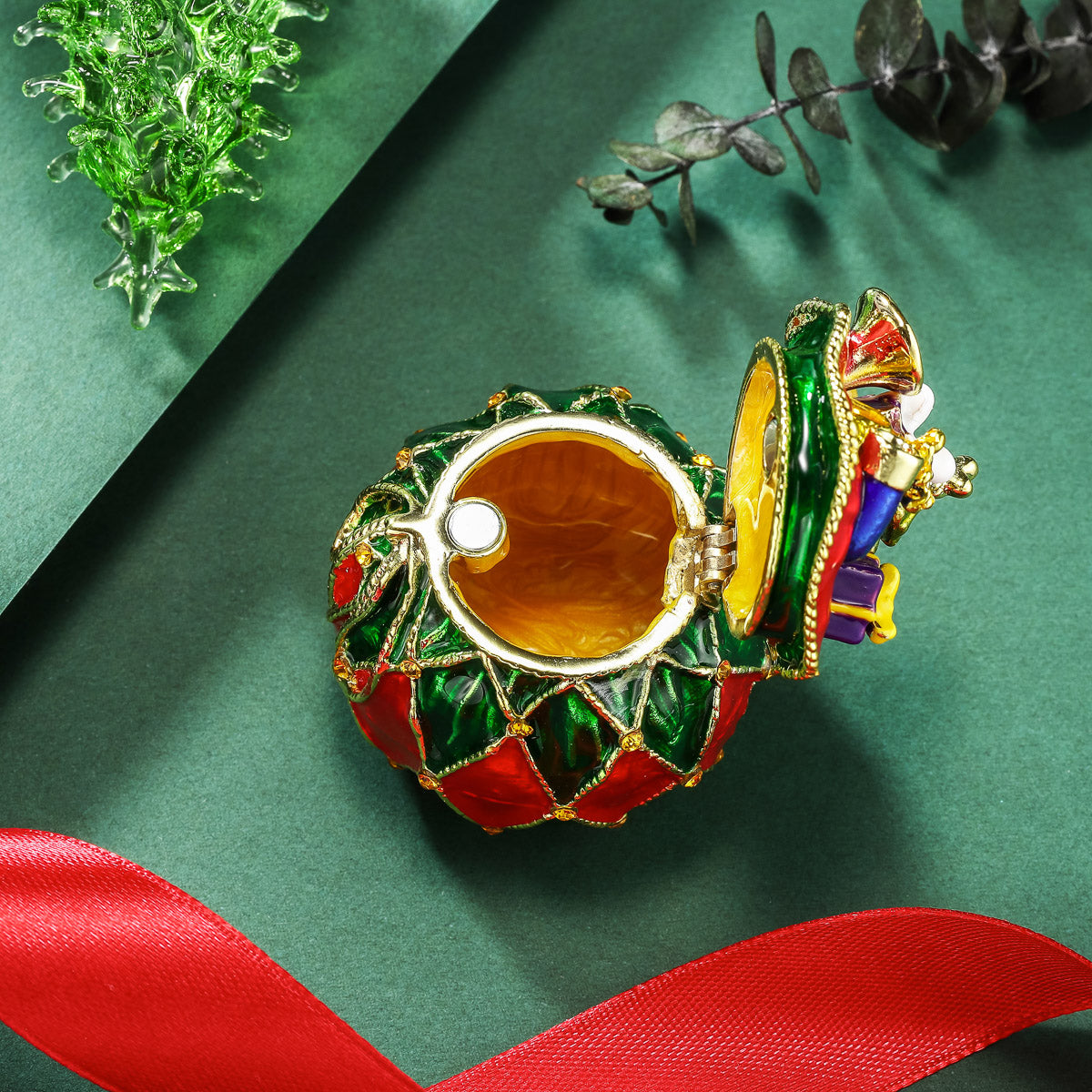 Selenichast Christmas Lucky Bag Jewelry Box