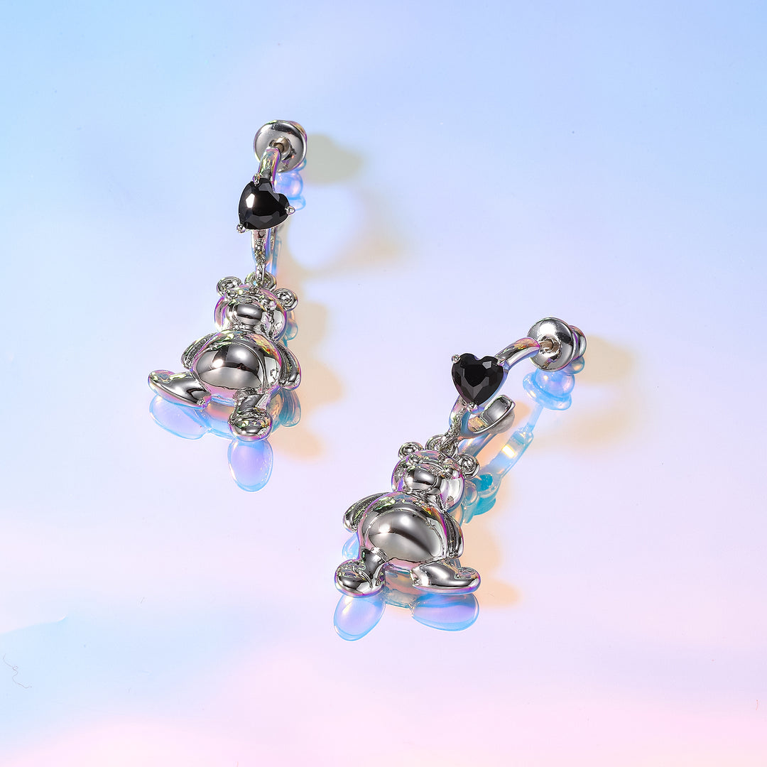 Selenichast bear earrings