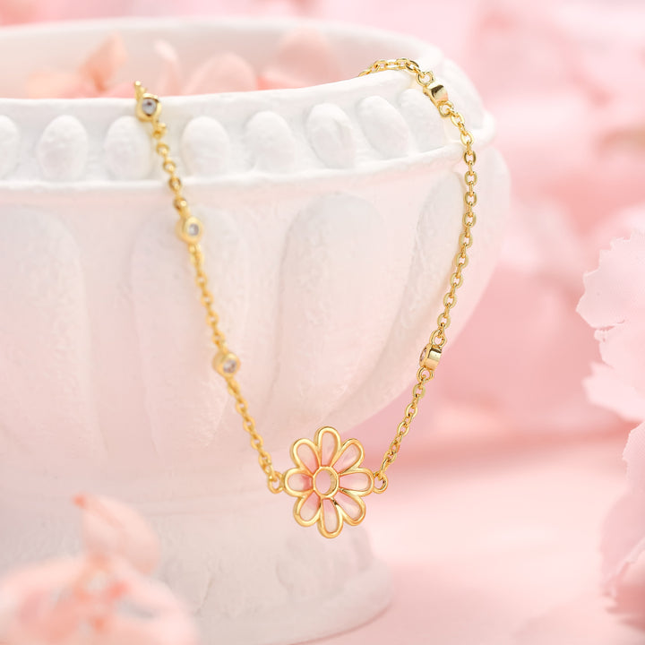 sakura gold bracelet