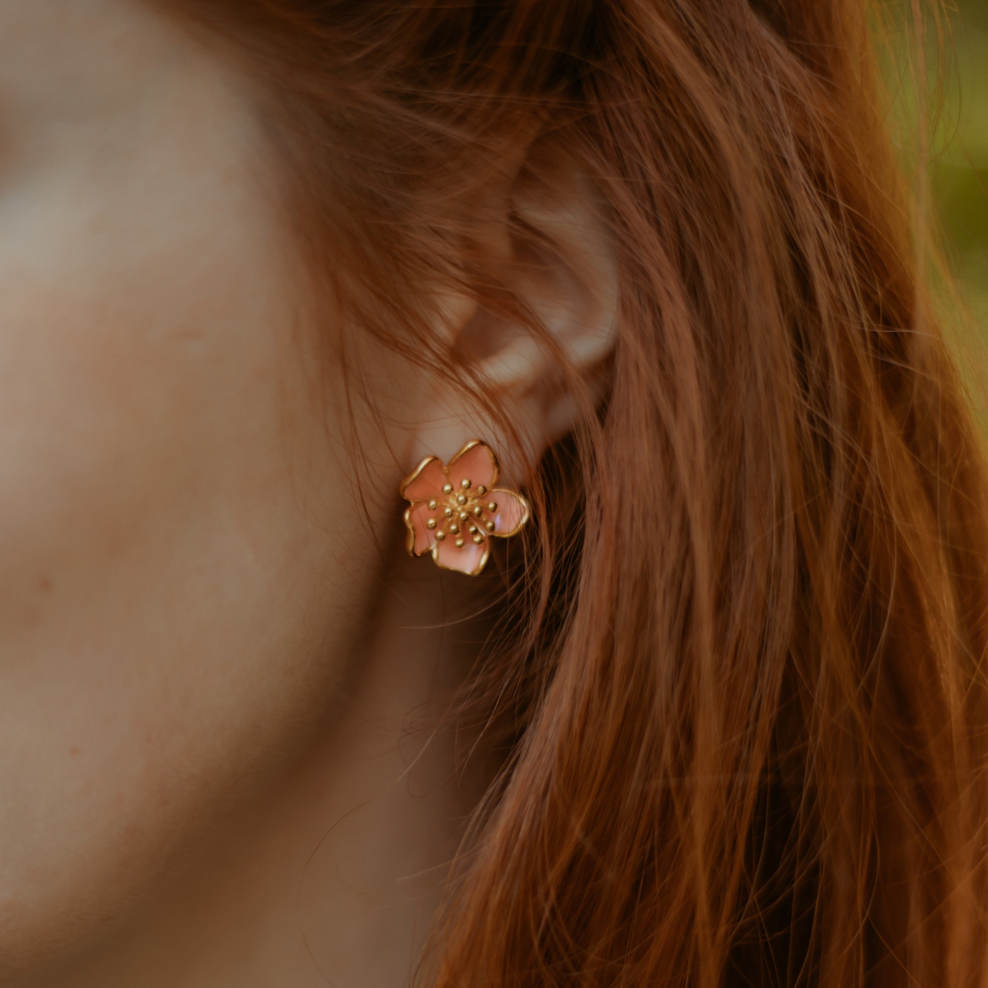 Selenichast Sakura Stud Earrings