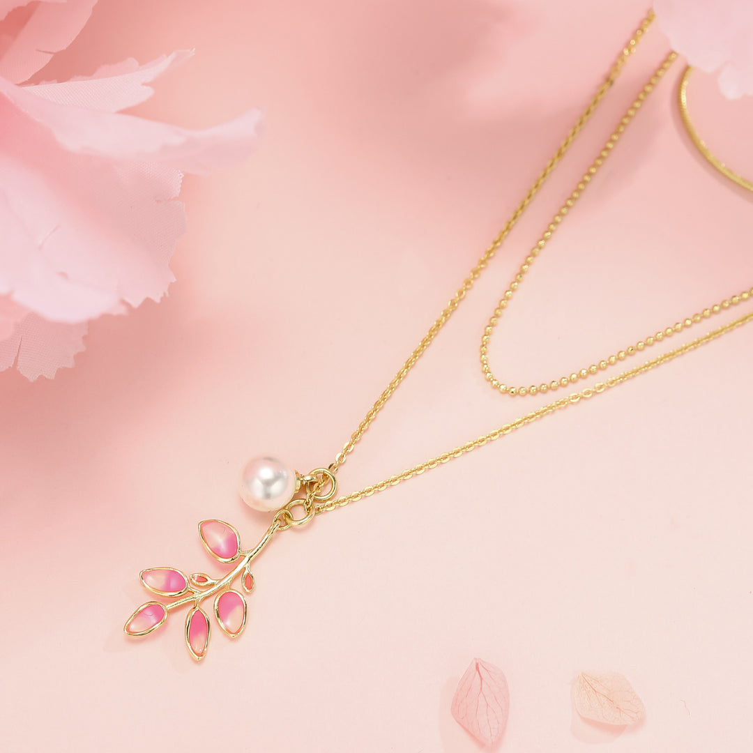 Collier de perles Sakura