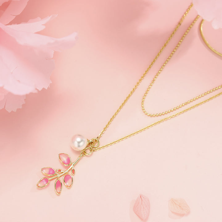 Collier de perles Sakura