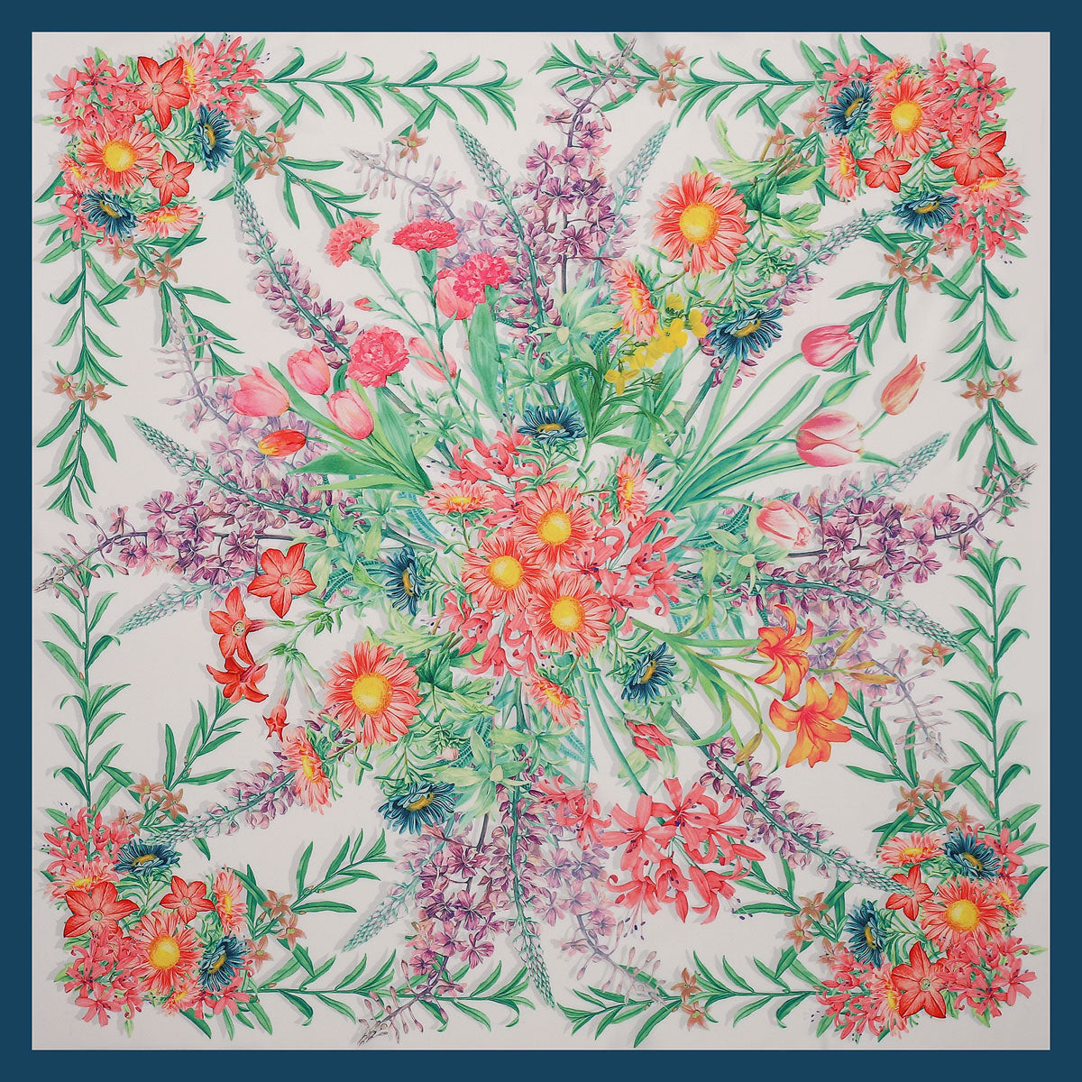 Selenichast Blooming Square Scarf