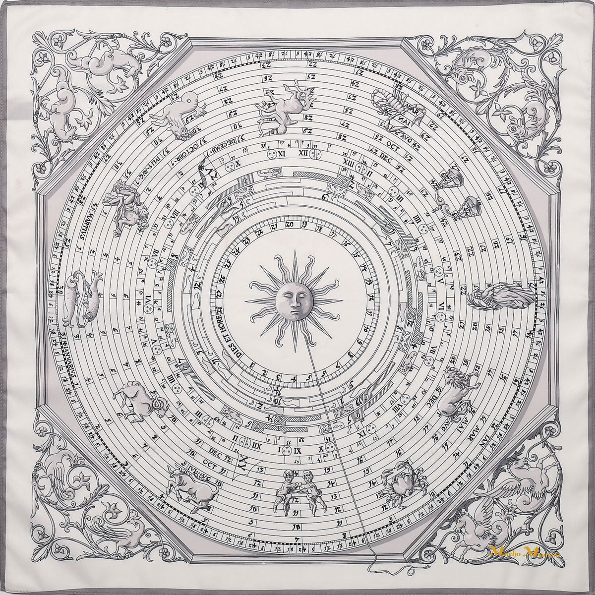 Selenichast Astrology Square Scarf