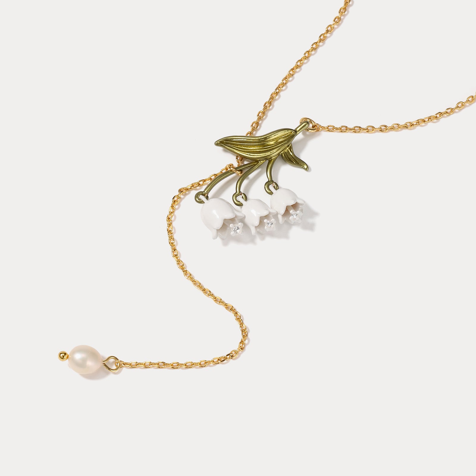 May Lily Of The Valley Necklace