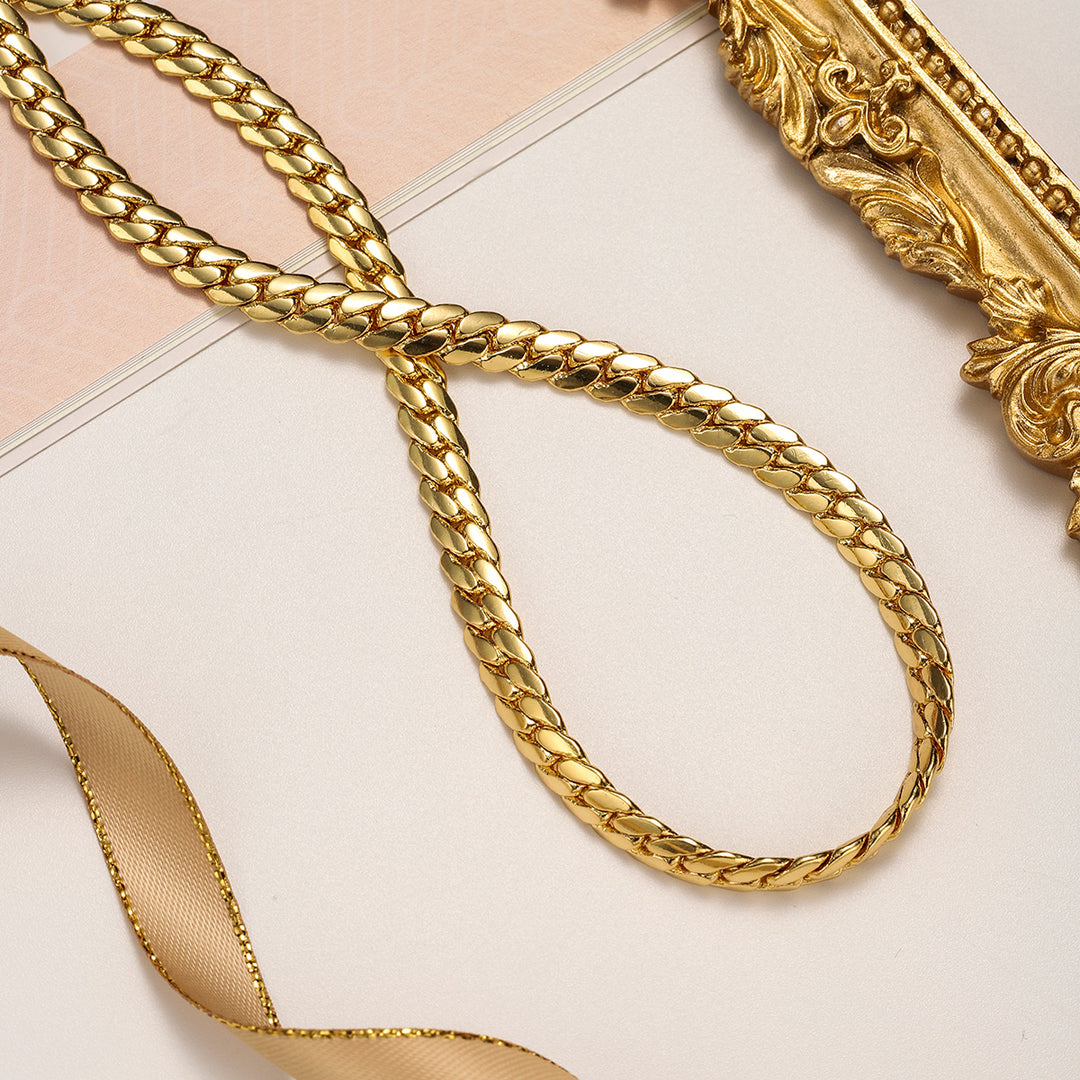 cuban link chain chic necklace