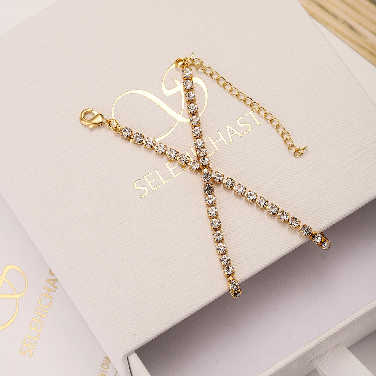 diamond link chain necklace jewelry set