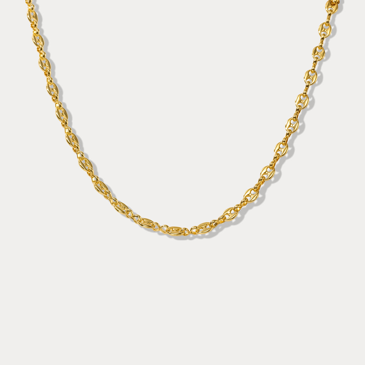 Selenichast gucci chain necklace