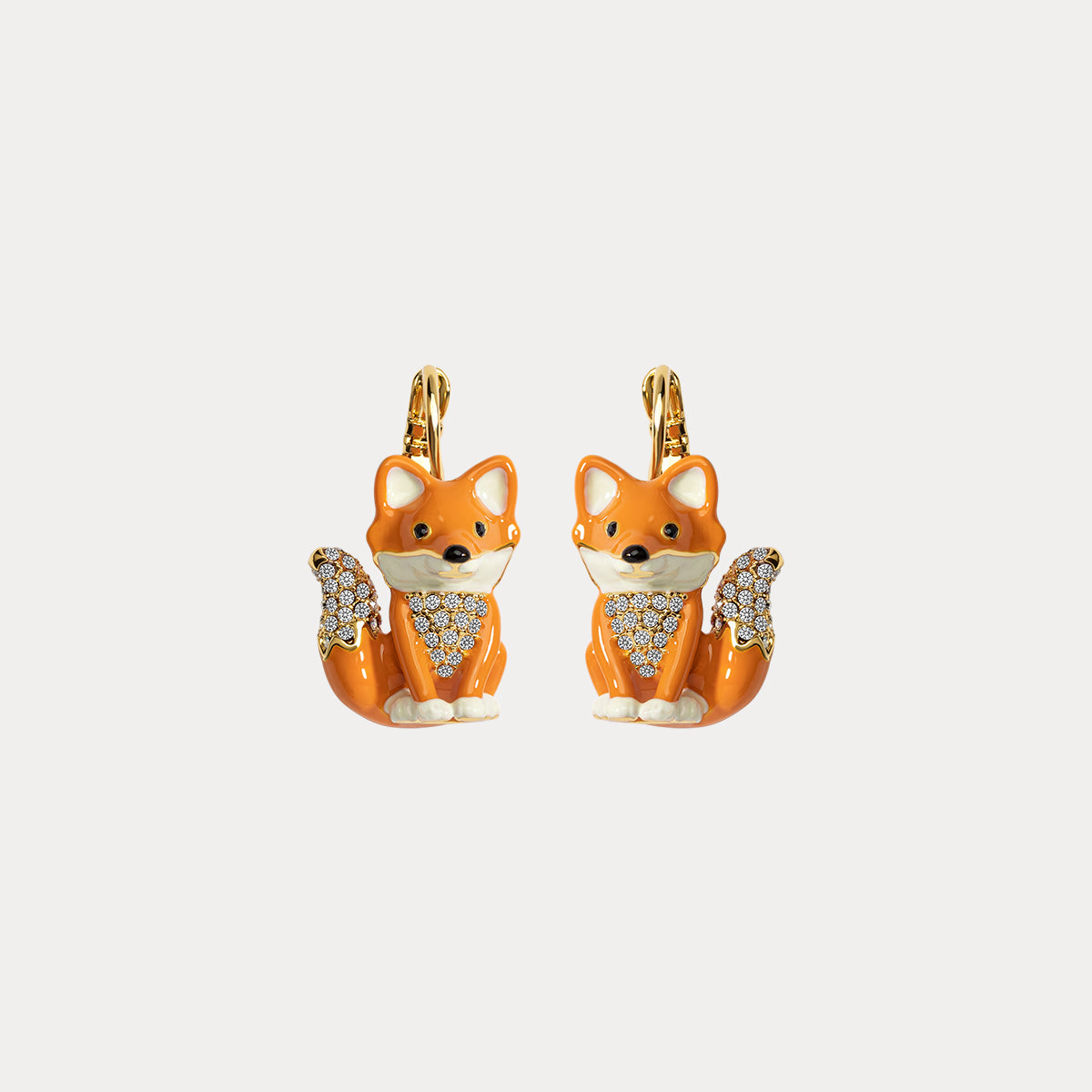 Selenichast fox earrings