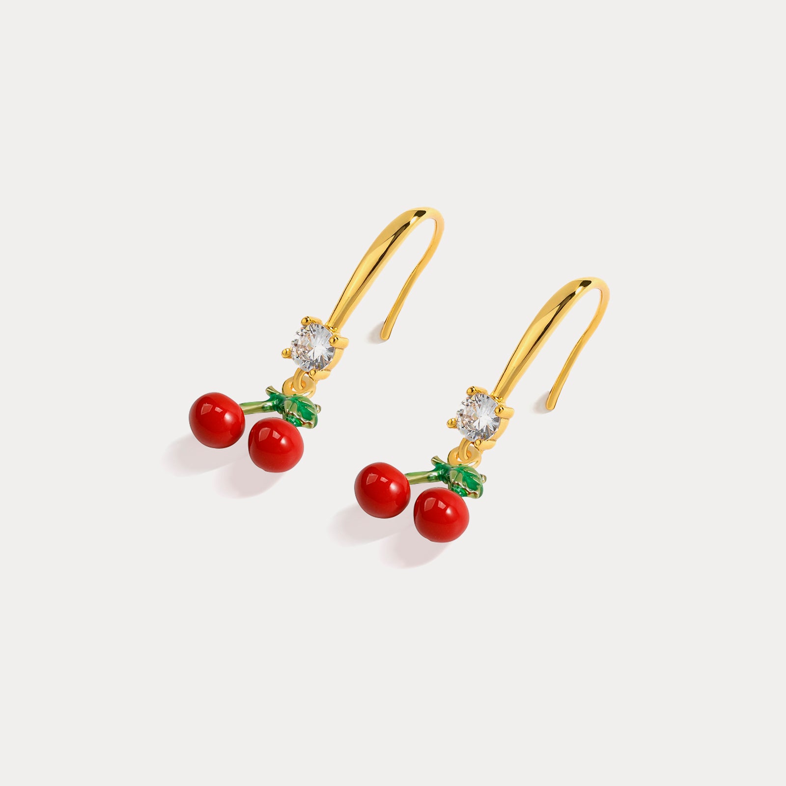 Cherry Diamond Earrings
